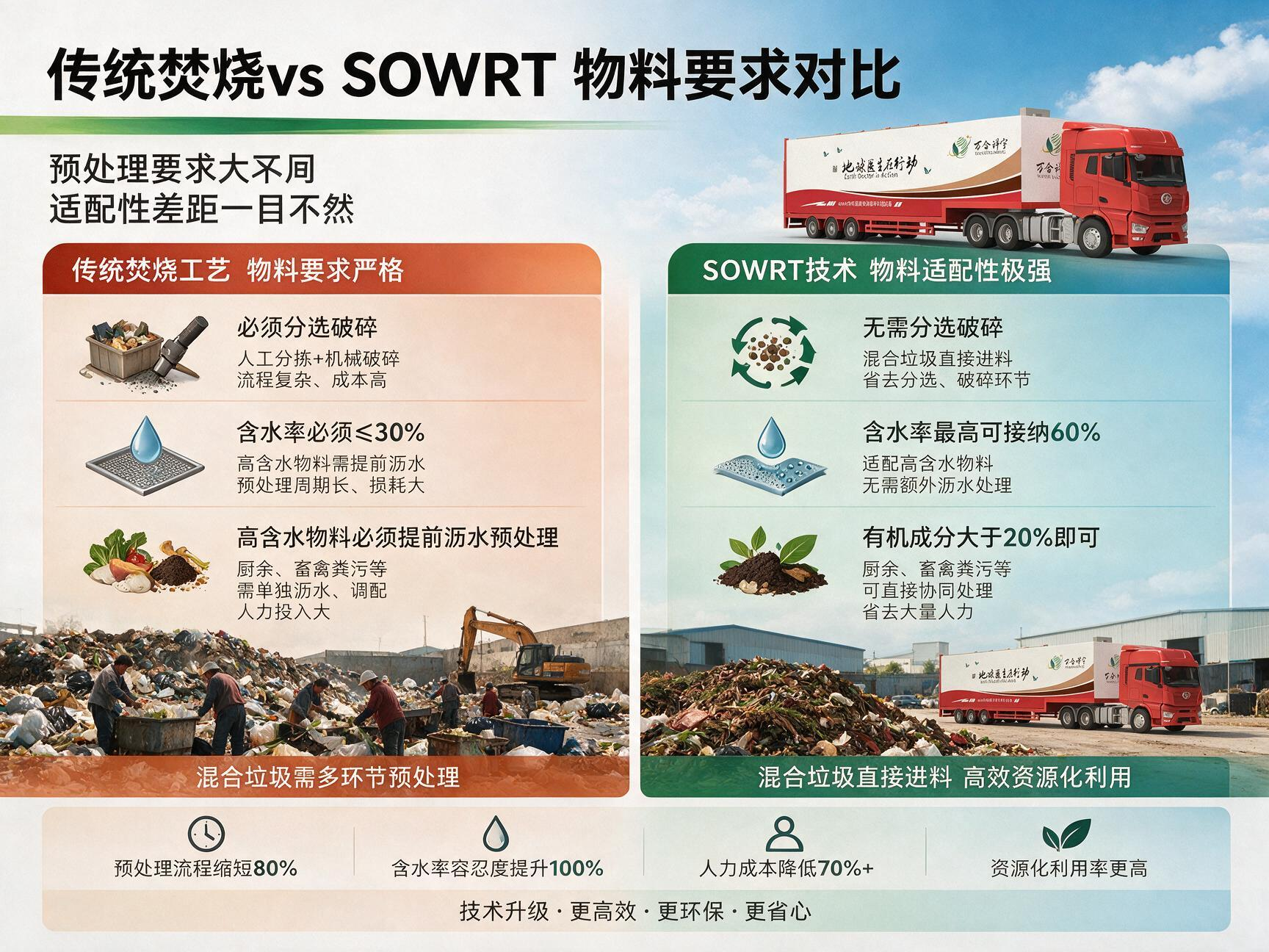 <b>SOWRT有机固废处理技术，破解焚烧二次污染难题</b>