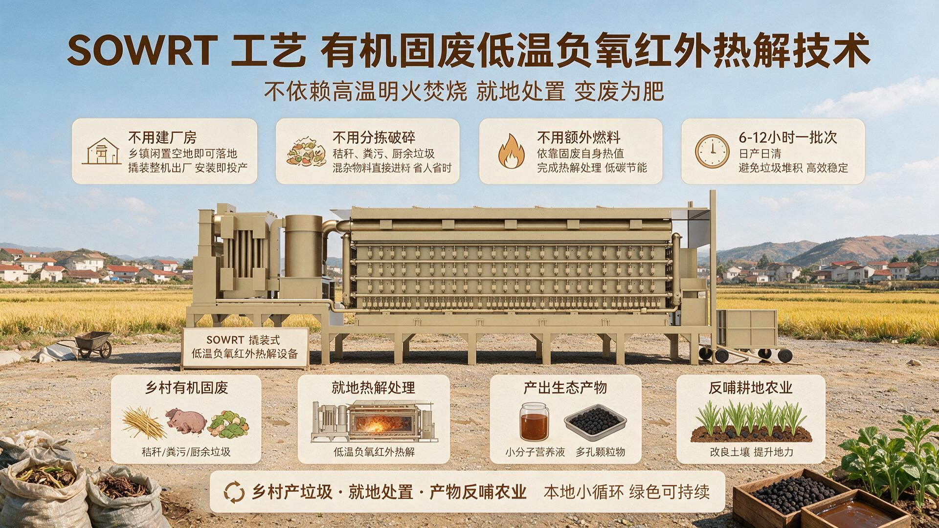 <b>SOWRT技术乡镇案例：乡镇固废为何适合就地处置</b>